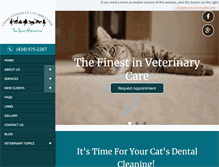 Tablet Screenshot of cvillecatcare.com